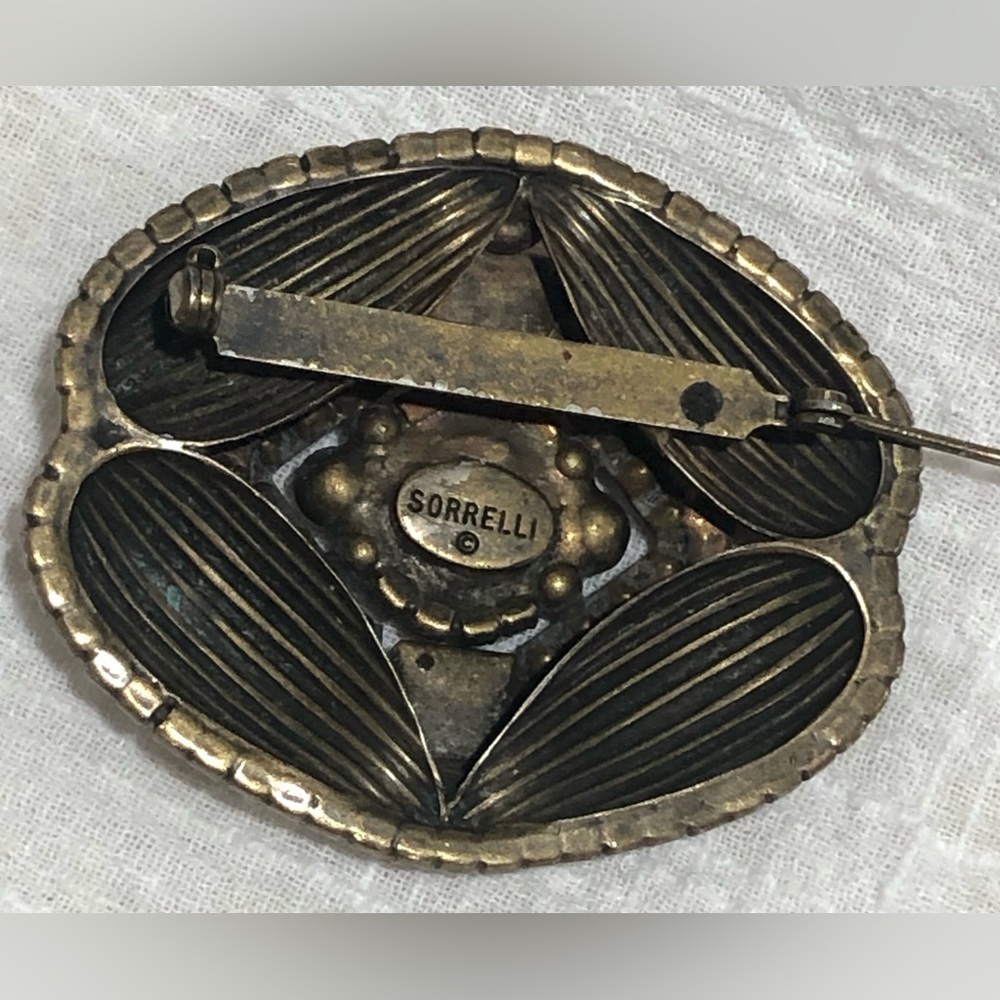 Sorrelli Rhinestone Brooch - Picture 3 of 8